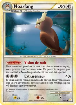 Noarfang 8/123 — HeartGold SoulSilver