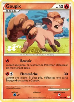 Goupix 87/123 — HeartGold SoulSilver