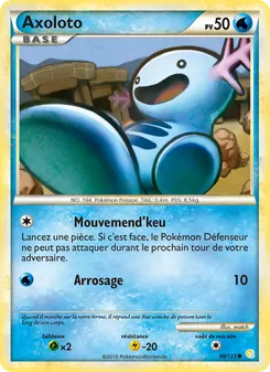 Axoloto 88/123 — HeartGold SoulSilver
