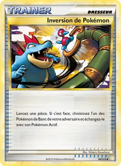 Inversion de Pokémon 99/123 — HeartGold SoulSilver / Undaunted / Unleashed