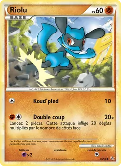 Riolu 60/95 — Unleashed