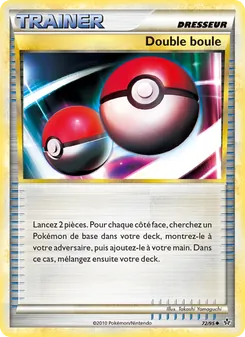 Double boule 72/95 — HeartGold SoulSilver / Undaunted / Unleashed