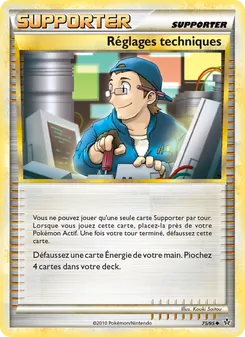 Réglages techniques 75/95 — HeartGold SoulSilver / Undaunted / Unleashed
