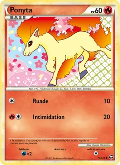 Ponyta 72/102 — Triumphant