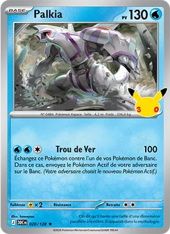 Palkia 020/128 — 30th Celebration / 30th Classic Collection