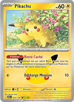 Pikachu 033/128 — 30th Celebration / 30th Classic Collection