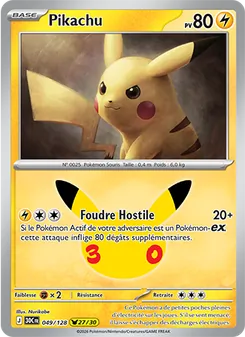 Pikachu 049/128 — 30th Celebration / 30th Classic Collection