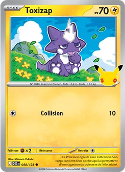 Toxizap 058/128 — 30th Celebration / 30th Classic Collection