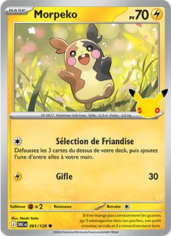 Morpeko 061/128 — 30th Celebration / 30th Classic Collection