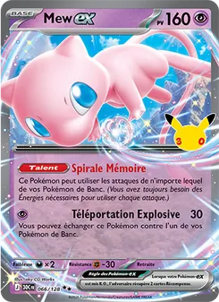 Mew-ex 066/128 — 30th Celebration / 30th Classic Collection