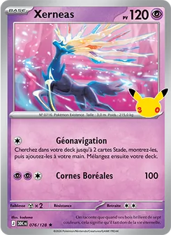 Xerneas 076/128 — 30th Celebration / 30th Classic Collection