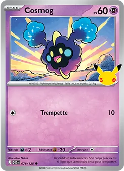 Cosmog 078/128 — 30th Celebration / 30th Classic Collection