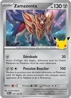 Zamazenta 107/128 — 30th Celebration / 30th Classic Collection