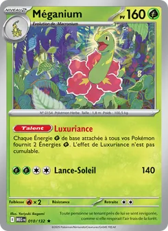 Méganium 010/132 — Mega Evolution