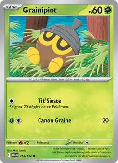 Grainipiot 013/132 — Mega Evolution