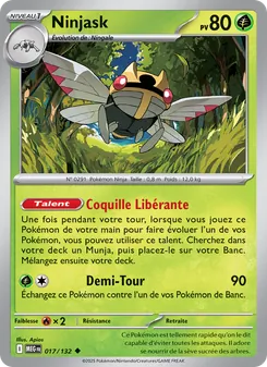 Ninjask 017/132 — Mega Evolution