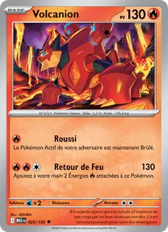 Volcanion 025/132 — Mega Evolution