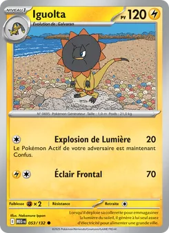 Iguolta 053/132 — Mega Evolution