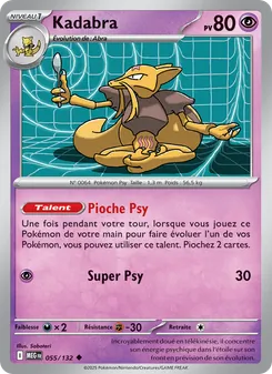 Kadabra 055/132 — Mega Evolution