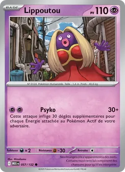 Lippoutou 057/132 — Mega Evolution