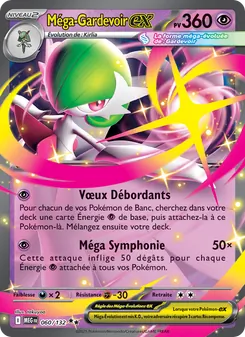 Méga-Gardevoir-ex 060/132 — Mega Evolution