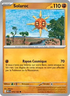 Solaroc 075/132 — Mega Evolution