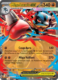 Méga-Lucario-ex 077/132 — Mega Evolution