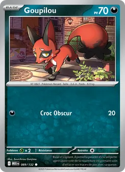 Goupilou 089/132 — Mega Evolution