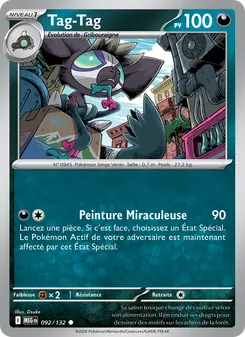 Tag-Tag 092/132 — Mega Evolution