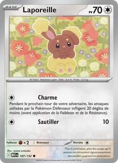 Laporeille 107/132 — Mega Evolution