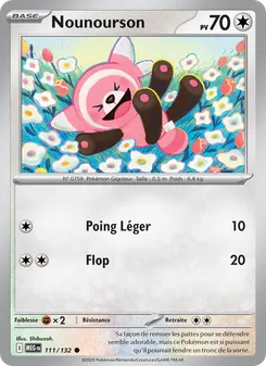 Nounourson 111/132 — Mega Evolution
