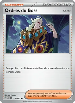 Ordres du Boss 114/132 — Mega Evolution