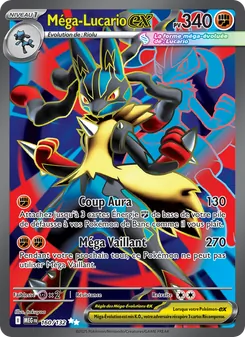 Méga-Lucario-ex 160/132 — Mega Evolution