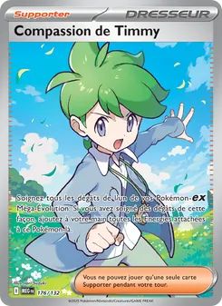Compassion de Timmy 176/132 — Mega Evolution