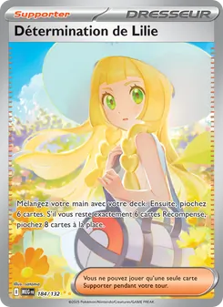 Détermination de Lilie 184/132 — Mega Evolution