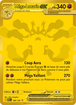 Méga-Lucario-ex 188/132 — Mega Evolution