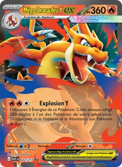 Méga-Dracaufeu Y-ex 022/217 — Ascended Heroes