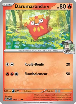 Darumarond de N 032/217 — Ascended Heroes