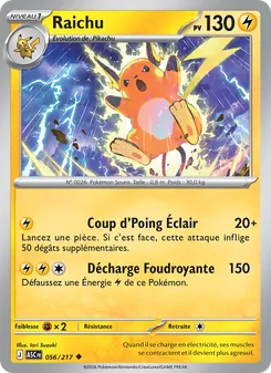 Raichu 056/217 — Ascended Heroes