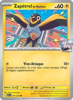 Zapétrel de Mashynn 071/217 — Ascended Heroes
