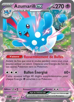 Azumarill-ex 084/217 — Ascended Heroes