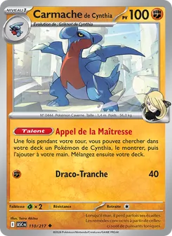 Carmache de Cynthia 110/217 — Ascended Heroes