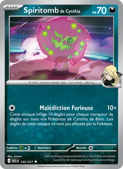 Spiritomb de Cynthia 133/217 — Ascended Heroes