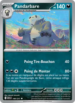 Pandarbare 140/217 — Ascended Heroes