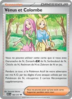 Vénus et Colombe 182/217 — Ascended Heroes