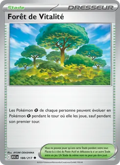 Forêt de Vitalité 188/217 — Ascended Heroes