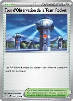 Tour d'Observation de la Team Rocket 210/217 — Ascended Heroes