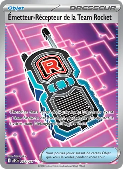 Émetteur-Récepteur de la Team Rocket 263/217 — Ascended Heroes