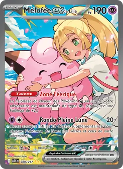 Mélofée-ex de Lilie 280/217 — Ascended Heroes