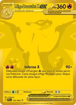 Méga-Dracaufeu X-ex 130/094 — Phantasmal Flames